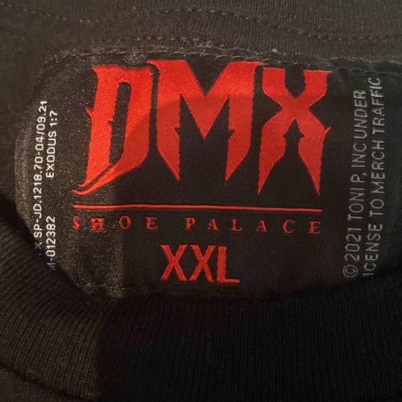 SHOE PALACE DMX OFFICIAL SIGNATURE DMX T-SHIRT XXL NWT - Picture 13 of 13